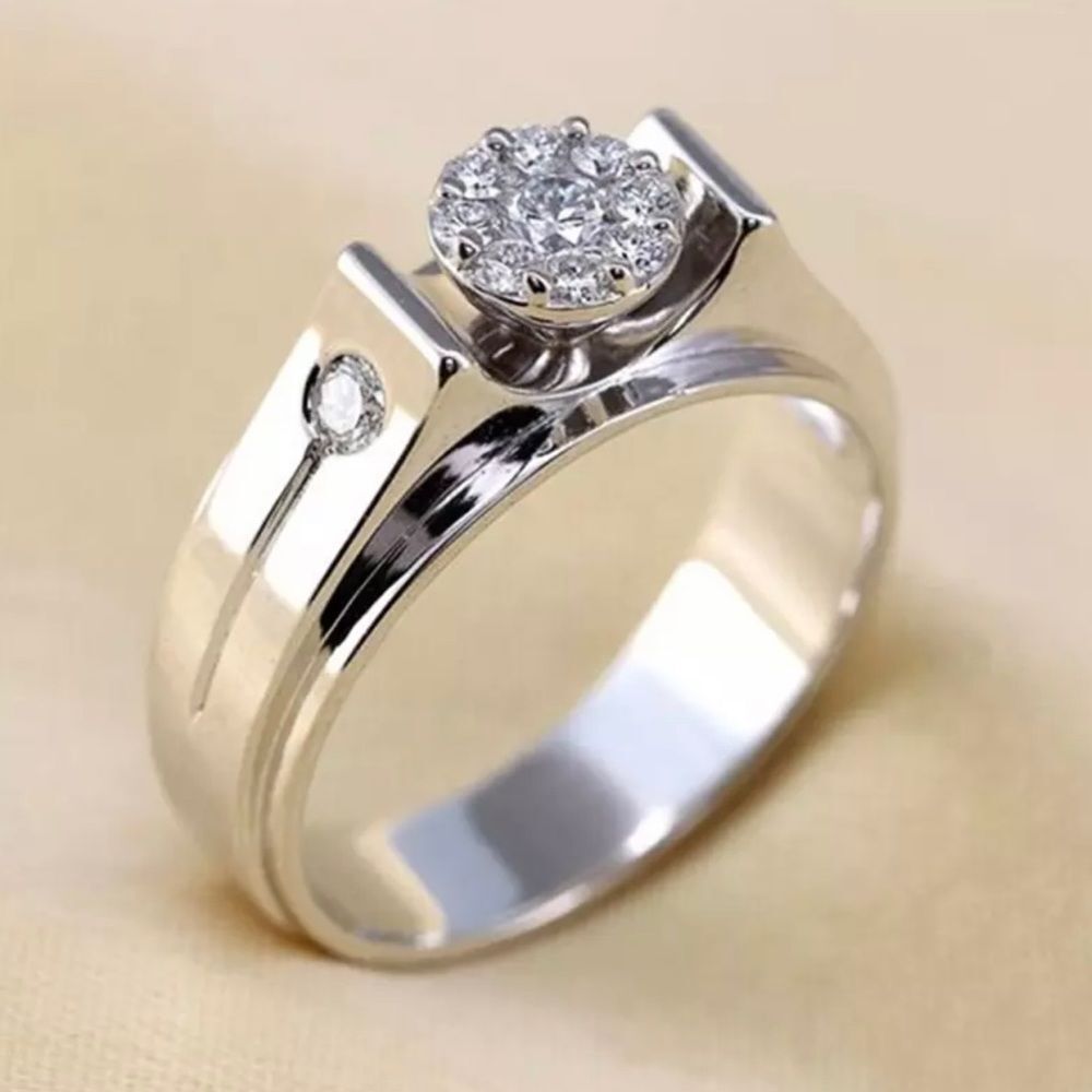 New Luxury Wedding Band Elegant Stone Ring size 6,7,8